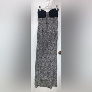 Black and White Maxi Dress
